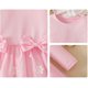 thumbnail image 5 of Vestido de cuello redondo y manga larga para niñas Vestido de cuello redondo y manga larga para niñas Falda de malla elegante Vestido de princesa elegante para niñas pequeñas Vestido de poliéster para, 5 of 8