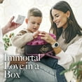 thumbnail image 5 of GLAMOUR BOUTIQUE 27-Piece Forever Flowers Heart Shape Box - Preserved Roses, Immortal Roses That Last A Year - Eternal Rose Preserved Flowers for Delivery Prime Mothers Day & Valentines Day - Pink, 5 of 9