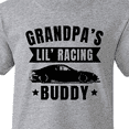 thumbnail image 4 of Inktastic Grandpas Lil Racing Buddy Youth T-Shirt, 4 of 5