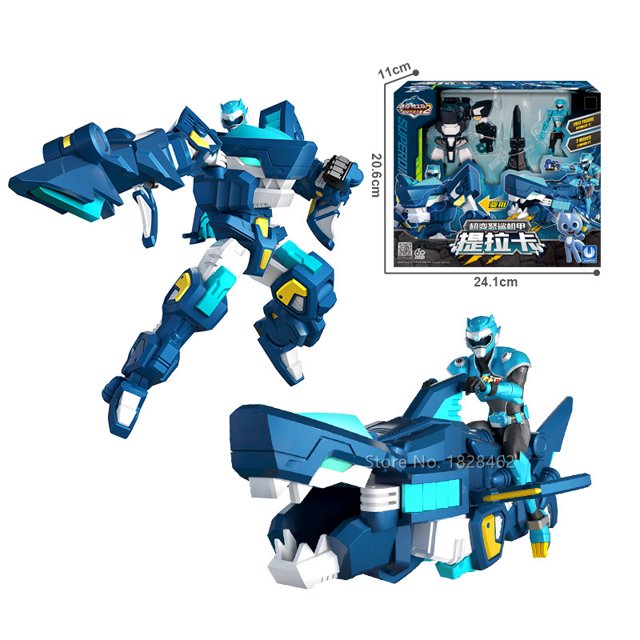 Mini Force 2 Super Dino Power Jouets Robot Figurines d'Action MiniForce X Simulation Animal Dinosaure Déformable Jouet