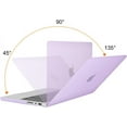 thumbnail image 6 of Mosiso MacBook Pro 14 inch Case 2024-2021 M5 M4 M3 M2 M1 Pro Max A3434 A3112 A3185 A3401 A2918 A2992 A2779 A2442, Plastic Hard Shell&Keyboard Cover&Screen Film&Pouch, Light Purple, 6 of 6