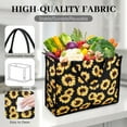 thumbnail image 4 of 2 Pack Reusable Grocery Bags, Heavy-Duty Shopping Bags with Sturdy Handles,Foldable Organizer, Shopping Bags for Groceries, Market, Car Trunk, Multi-Purpose, 4 of 7