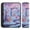 Whimsical Candyland Scene, variant on 2-Pack Seat Belt Covers with Flannel Seatbelt Shoulder Strap Case Adjustable Straps Soft Padding for Car Watercolor Red Bar Pattern Small