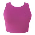 thumbnail image 1 of Top Danskin Now para Mujer, Deportivo Cuello Redondo Magenta Talla M, 1 of 4