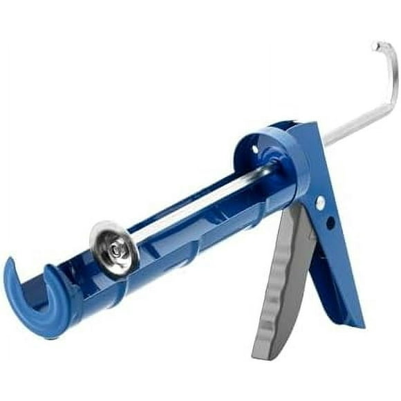 Bates- Caulking Gun, 10:1 Thrust Ratio, Blue, Caulking Tool Gun, Caulk Gun No Drip, Hand Caulking Guns, Silicone Gun, Caulking Gun Tool, No Drip Caulk Gun, Caulk Guns, Caulking Gun Dripless Blue 1