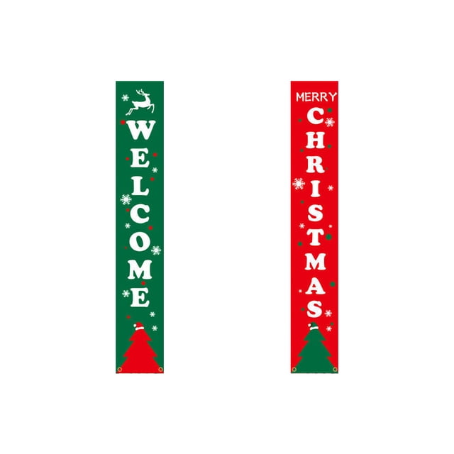 Matsuzay Pareados de puerta de Navidad para el hogar, adornos navideños interesantes para exteriores, colgantes de vacaciones, colgante para Kits de decoración para fiestas Tipo 3