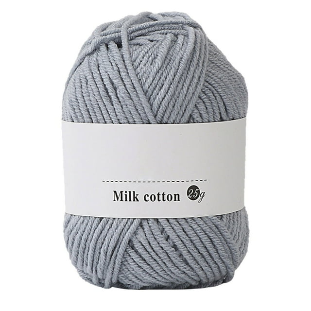 Colorful Hand Knitting 25g Knitting Crochet Milk Soft Baby Cotton Wool Yarn