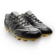 thumbnail image 2 of Manriquez Botines de fútbol piel tachones suela hule fútbol tierra firme negro, 2 of 5