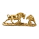 thumbnail image 5 of Escultura creativa de animales, adorno artístico, figurita de resina, estatua exquisita de toro para estantes de mesa, decoración de oficina,, 5 of 9