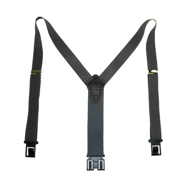Perry Suspenders Men's Elastic Hook End Jacquard Suspenders (Tall