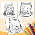 thumbnail image 5 of VOKY Cozy Marine Life Illustrations, Single-Sided Art Pages for Markers & Colored Pencils, Creative Sketch Book Style Activity, 5 of 8