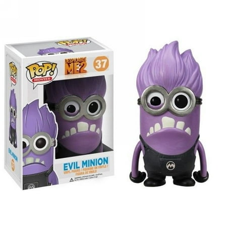 Funko POP! Movies - Vinyl Figure - Despicable Me 2 - EVIL MINION (Purple) (4 inch) - Walmart.com