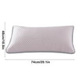 thumbnail image 3 of Waterproof Pillow Protector with Zipper Encasement, Hypoallergenic Breathable Mattress Cover, Allergy Relief Bed Bug Proof, Hotel Quality for Sensitive Skin, Soft Polyester Fiber Filling, 3 of 8