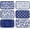 8.5 Inch, variant on 8.5 Inch Rectangular Salad Plates Set of 6, Ceramic Salad Plates for Sushi, Dessert, Appetizer, Porcelain Platters for Kitchen Decor, Microwave & Oven Safe,
