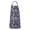 Pioneer Flower Floral-1, variant on Pioneer Flower Floral Print Pattern Apron for Women and Men, Cotton Linen Waterproof with Pockets, Adjustable, 33x27 Inch for Kitchen, Gardening, BBQ, Salon