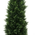 thumbnail image 2 of Vickerman 8' Artificial Potted Green Cedar Tree., 2 of 6