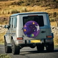 thumbnail image 3 of Haiem Spare Tire Cover , Wheel Cover with Astronaut printed, Camper Spare Tire Cover Fit for Jeep Wrangler Rv SUV Truck Travel Trailer-14 inch, 3 of 9