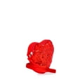 thumbnail image 3 of Wonder Nation Girls Sequin Heart Shaped Crossbody, Red, 3 of 5