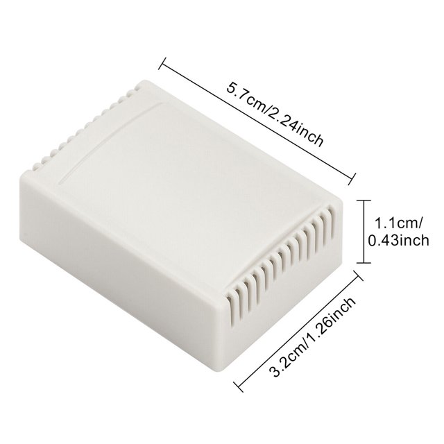 stanreset Universal Garage Door Receiver DC 12V 4 Button 4 Channel Relay Remote Control Light Lamp Switch Controller