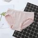 thumbnail image 3 of Gibobby 1 paquete Pantaletas mujer Bikini de algodón para mujer, bragas con estampado a cuadros, bragas suaves transpirables elásticas para mujer(Rosa,Talla única), 3 of 4