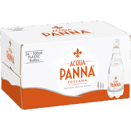 Acqua Panna Natural Spring Water, 16.9 fl oz. Plastic Bottles (24 (Best Quality Spring Water)