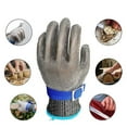thumbnail image 2 of Stainless Steel Wire Gloves Anti-cut Cut-resistant Woven Safety Working Gloves Cutting Fish-killing Metal Iron Kitchen Gloves ,Flexible and Comfortable, 2 of 5
