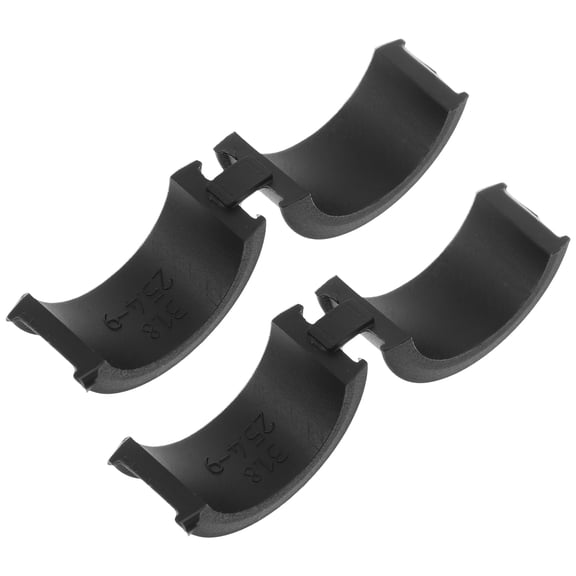 FOMIYES 2Pcs Handlebar Bracket Silicone Gaskets Durable Nonskid Washers for Bikes