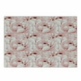 thumbnail image 1 of Watercolor Cutting Board, Vintage Hand Drawn Flowers Blossoming Nature Spring Season Inspirations, Decorative Tempered Glass Cutting and Serving Board, Small Size, Pale Pink, by Ambesonne, 1 of 1