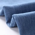 thumbnail image 5 of HAiming Toddler Girl Boy Jeans Kids Casual Elastic Waist Loose Soft Cotton Drawstring Denim Pants with Pocket, 5 of 9