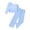 Blue, variant on Yaoqi 9 Years Big Girl Outfit Set 10 Years Child Girls Winter Clothes Long Sleeves One Shoulder Letter Top Wide Leg Pants 2pcs Clothing Pink