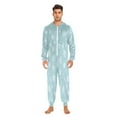 thumbnail image 6 of Onesie Jumpsuits For Men&Women Winter One Piece Zipper Pajamas Playsuit Pattern Of Snowflakes, 6 of 6