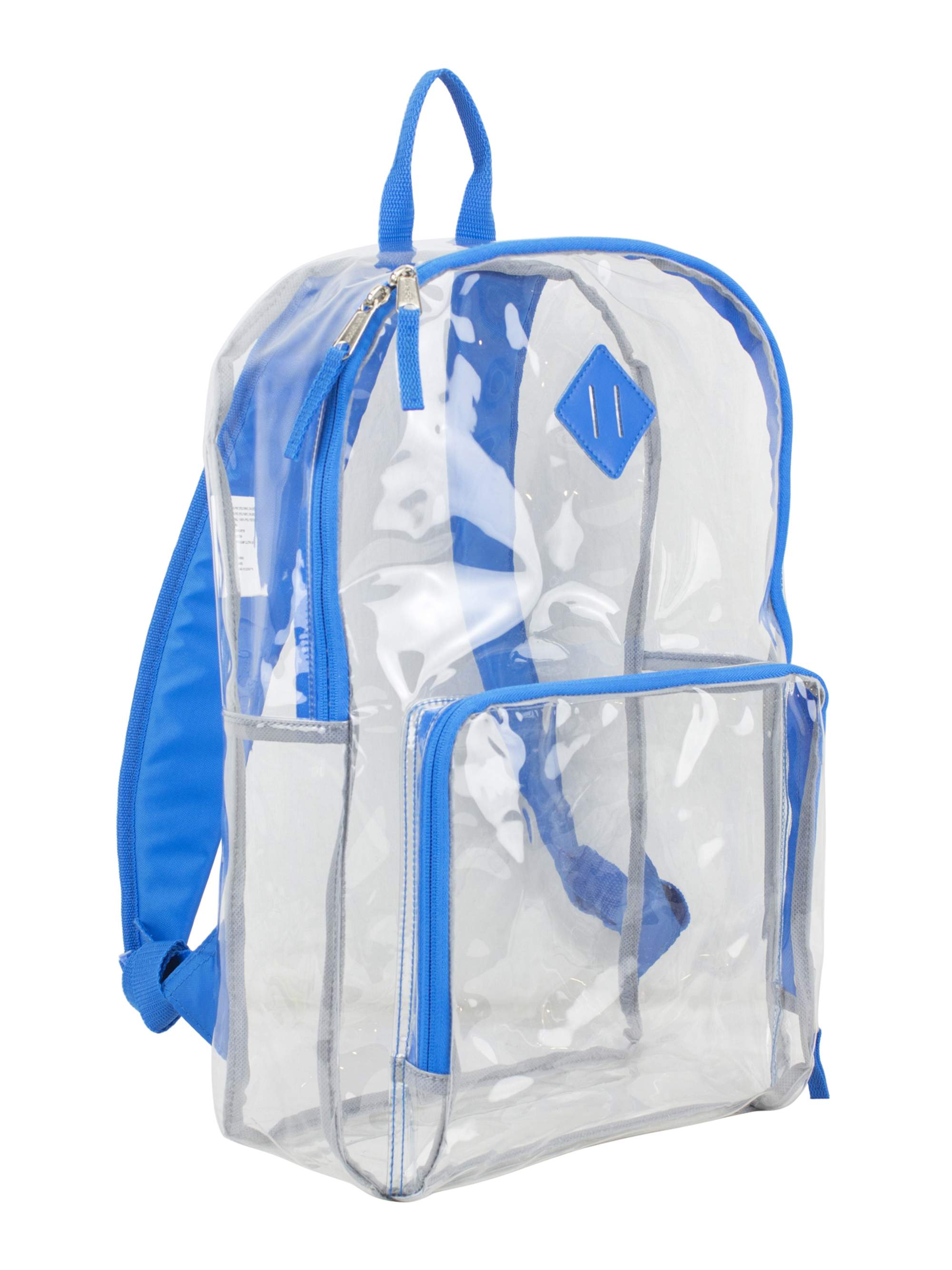 Eastsport Diamond Lashtab Black Trim Backpack - Clear, 1 ct - King Soopers