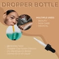 thumbnail image 3 of 1/2oz Empty Plastic Dropper Bottle, 48 Pack, Amber Bottle, Black Dropper, 15mL, for Medication, Essential Oils, Chemicals, Perfumes & Colognes, 3 of 7