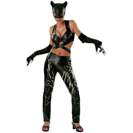 Adult  Catwoman Womens Deluxe Hero Costumes
