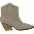 thumbnail image 2 of ARiderGirl Darian Women's Western Booties Pointed Toe Stacked Heel Fashion Ankle Boots, 2 of 5