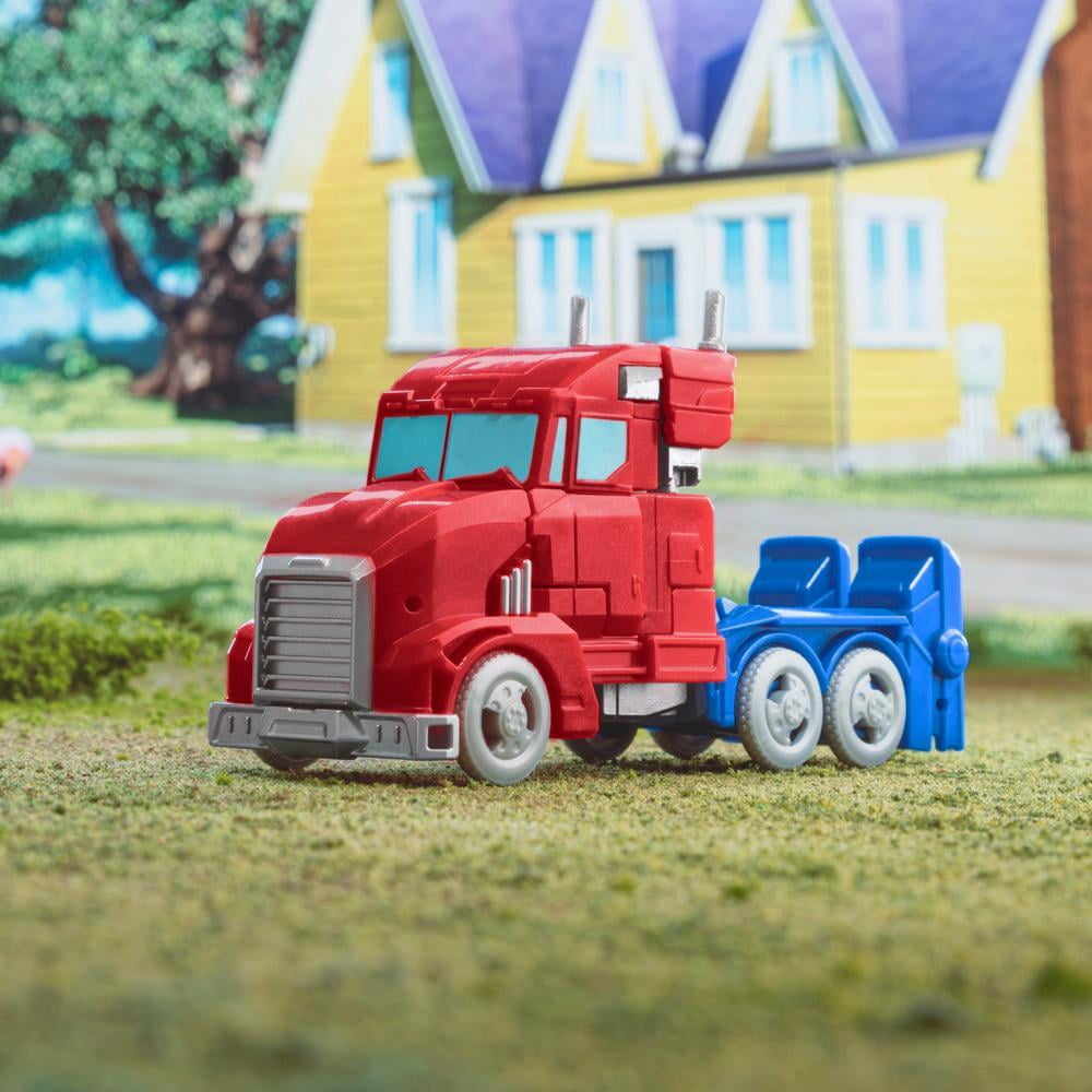 Transformers: EarthSpark Optimus Prime Kids Toy Action Figure for Boys and Girls Ages 6+ (5”)