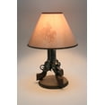 thumbnail image 2 of Zeckos Old West Triple Six Shooter Revolver Table Lamp, 2 of 5