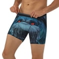 thumbnail image 3 of Lsque Pikmin Pattern Men's Performance Stretch Underwear, Athletic Long Leg Briefs，Moisture-Wicking-X-Large, 3 of 6