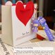 thumbnail image 5 of Llavero lindo de PVC para damas y niñas, regalo 3d para mochilas de mujer, llavero de metal colgante para decoración de llaves de autos, incluye una bolsa de regalo, púrpura Feliz Sencillez, 5 of 5