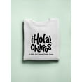 thumbnail image 3 of Whimsical Churro Lover Design - Retro Snack-Themed Artwork Men's Sweatshirt, 3 of 4