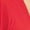 Classic Red, variant on No Boundaries Cowl Neck Halter Top, Women's
