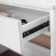 thumbnail image 5 of VASAGLE Vanity Set, Dressing Table Set with Tri-Fold Mirror, Large Table Top, 2 Drawers, White URDT115W01V1, 5 of 8