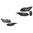 thumbnail image 1 of Par de Faros Focus 2012 A 2014 Ford Fdo Negro DEPO ., 1 of 4