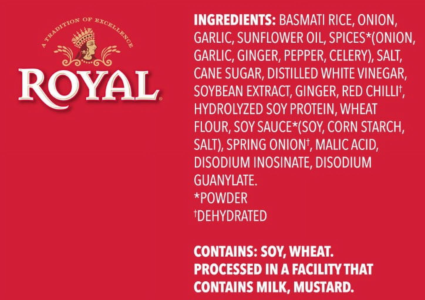 (3 pack) Royal Szechuan Rice Microwaveable Cup 3.0oz, spoon included