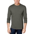 thumbnail image 1 of Club Room Camiseta básica teñida en prenda para hombre, gris, extragrande, 1 of 1