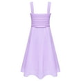 thumbnail image 2 of YONGHS Kids Flower Girls Dress Junior Wedding Pageant Party Bridesmaid Gown Lavender 16, 2 of 6