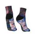 thumbnail image 2 of Breathable Athletic Socks Nebula Cushioned Quarter Socks for Men Women, 2 of 7