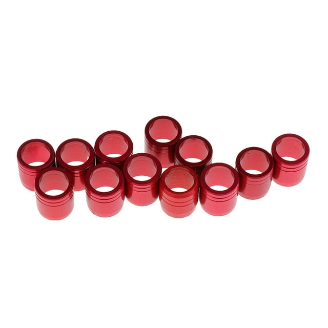 jinwen MagiDeal 12Pcs pour Arbre de 7,6 mm - Rouge