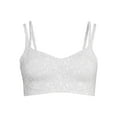 thumbnail image 2 of Avia Women's Medium Support Strappy Sports Bra, Size XXL - Blurred Floral Print, 2 of 3