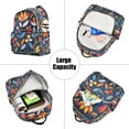 thumbnail image 5 of FORMRS Mini Backpack Purse for Women Travel Daypack Casual Shoulder Bag, Art Flowers, 5 of 7